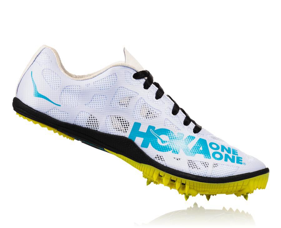 Hoka Australia One One Rocket X - Womens Spikes White - PJTLZ-2586